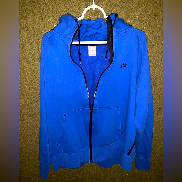Nike Jacket Blue Full Zip Size XL - Picture 1 of 3